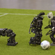 Staying upright is a challenge for these robots.